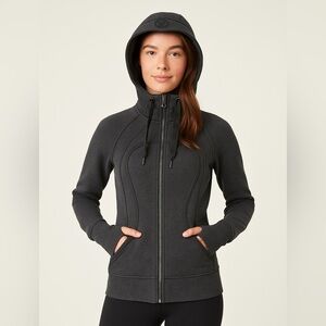 Lululemon Scuba Hoodie Full Zip Size 4 Dark Heathered Gray